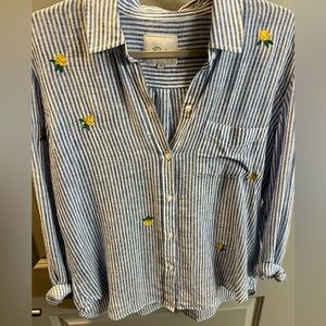 Rails Linen Button Down